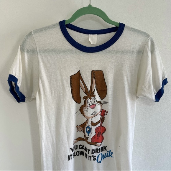 Vintage Nesquik ringer tee - Picture 2 of 4
